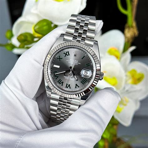 rolex datejust wimbledon white gold|Rolex Datejust Wimbledon dial review.